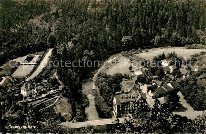 Treseburg Harz Luftaufnahme