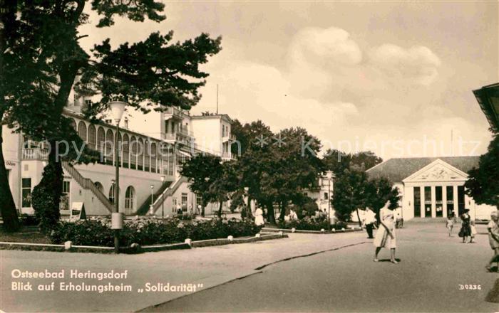 Heringsdorf Ostseebad Usedom Erholungsheimm Solidaritaet