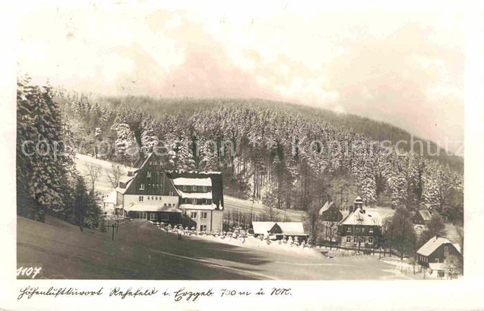 Rehefeld-Zaunhaus Hoehenluftkurort Winter