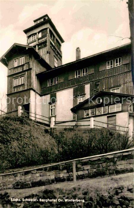 Bad Schandau Berghotel Grosser Winterberg