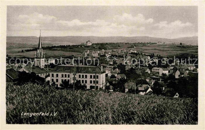 Lengenfeld Vogtland Kirche Panorama