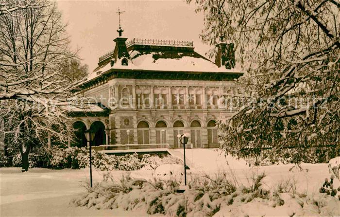 Elster Bad Staatsbad Kurhaus Winter