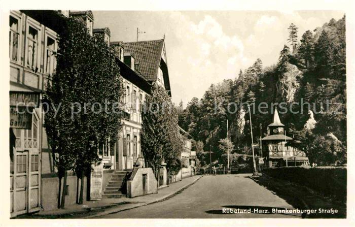 Ruebeland Harz Blankenburger Strasse
