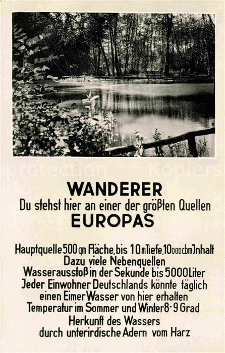 Rhumspringe Rhumequelle