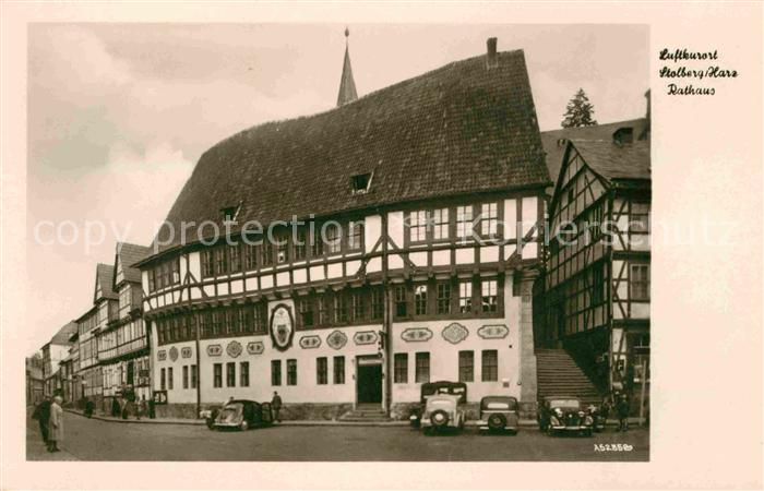 Stolberg Harz Rathaus Fachwerk