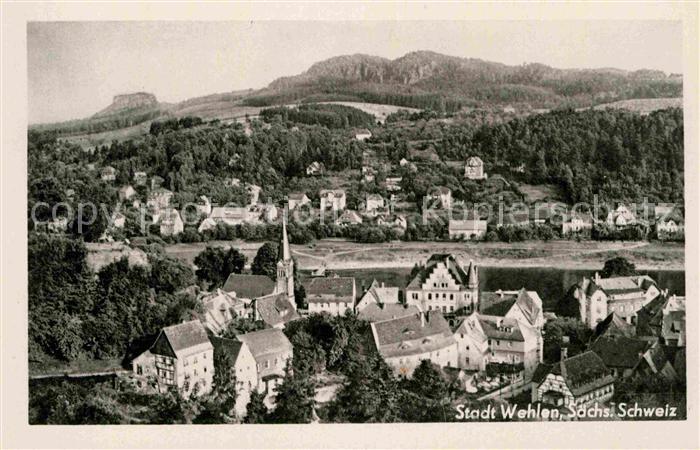 Wehlen Sachsen Kirche Elbe