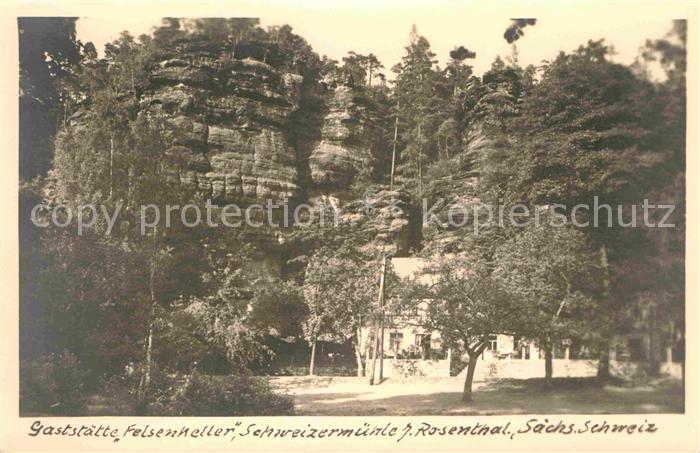 Schweizermuehle Saechsische Schweiz GaststaetteRosenthal