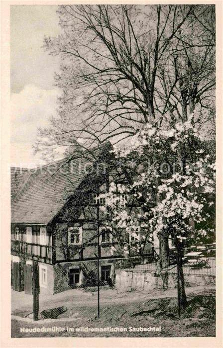 Klipphausen Saubachtal Neudeckmuehle