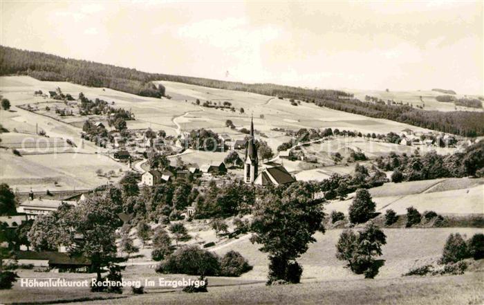 Rechenberg-Bienenmuehle Osterzgebirge Kirche Panorama