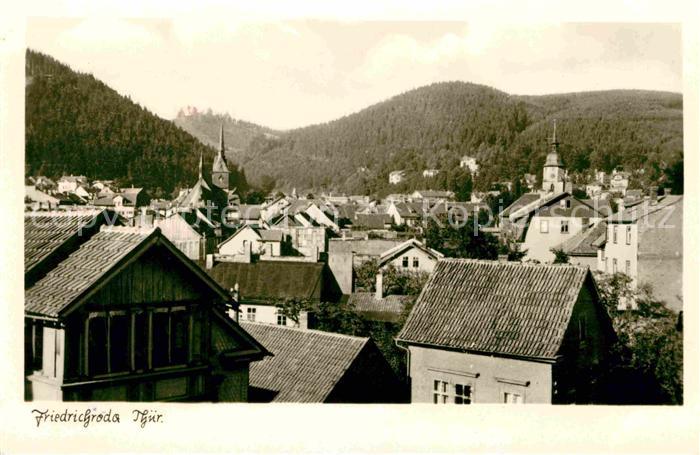 Friedrichroda Kirche Panorama