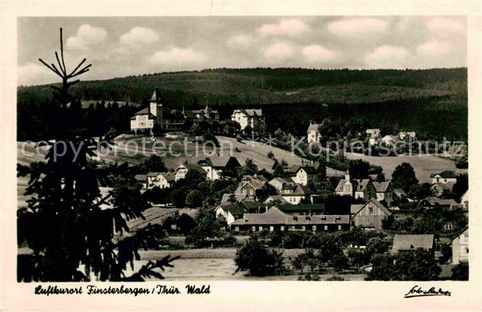 Finsterbergen Kirche Panorama