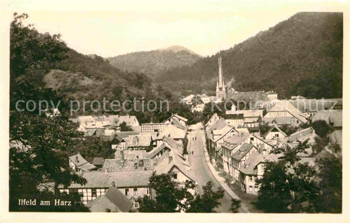 Ilfeld Suedharz Kirche Panorama