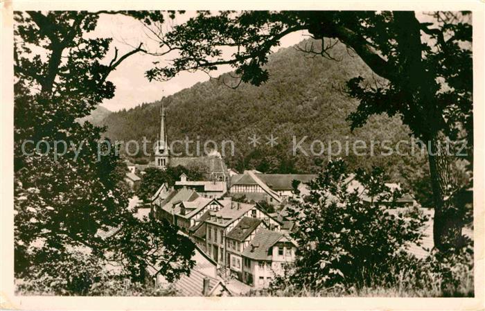 Ilfeld Suedharz Kirche Panorama