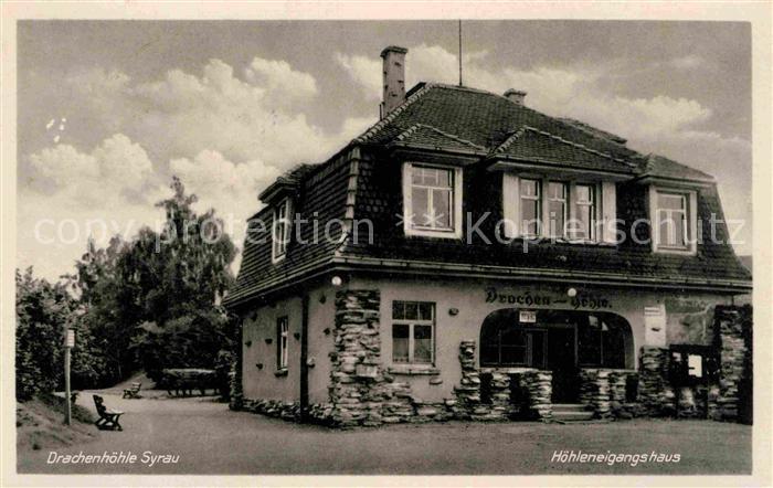 Syrau Vogtland Hoehleneingangshaus Drachenhoehle