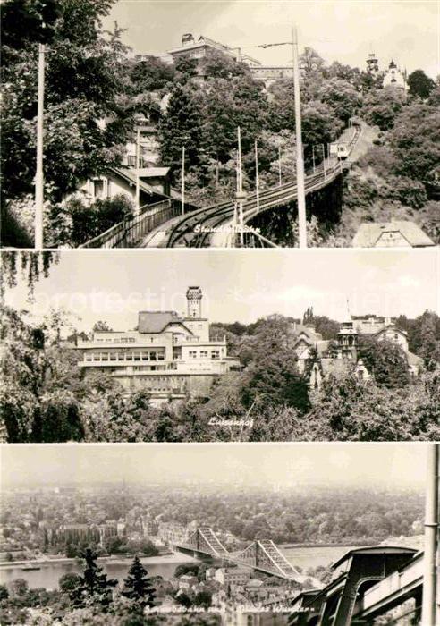 Loschwitz Standseilbahn Luisenhof Schwebebahn Blaues Wunder