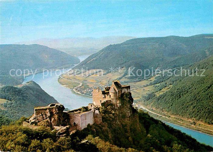 Wachau Oesterreich Ruine Aggstein