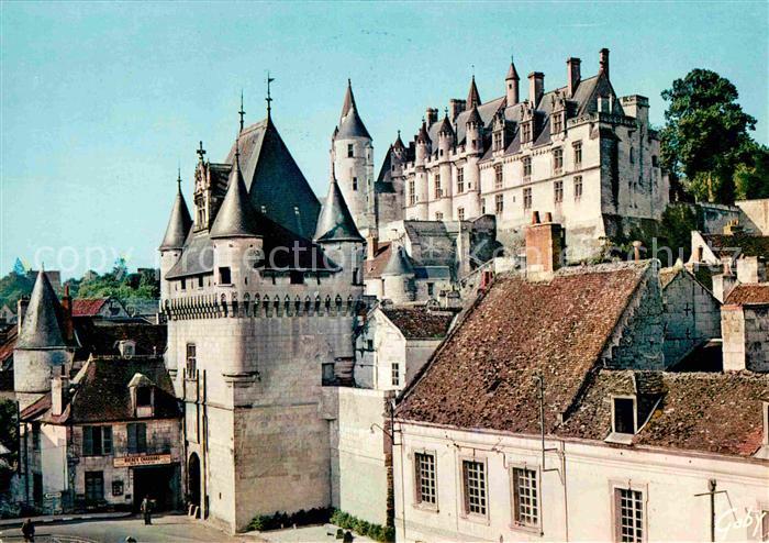Loches Indre et Loire Chateau Royal Prte des Cordeliers