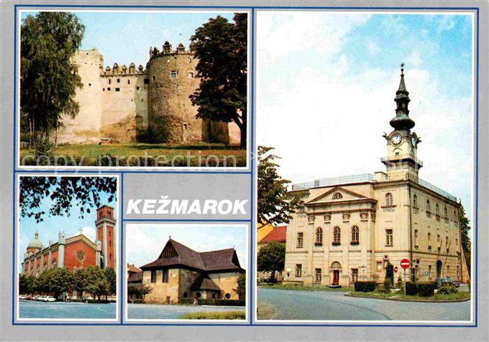 Kezmarok Burg Rathaus Evangelische Kirche