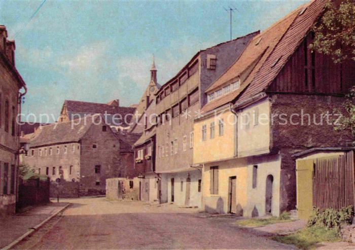 Freiberg Sachsen Gerberhaeuser Muehlgraben