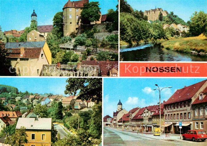 Nossen Schlossturm Freiberger Mulde Markt