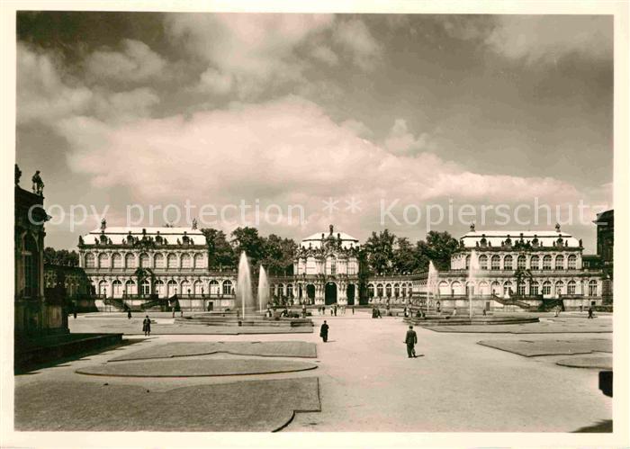 DRESDEN Elbe Zwingerhof