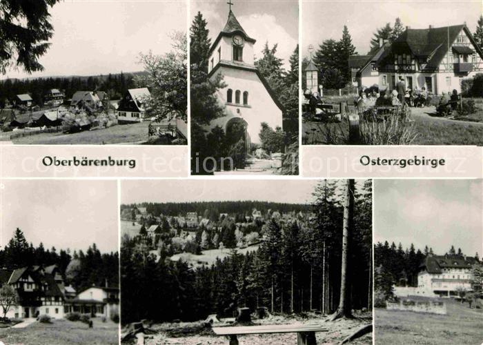 Oberbaerenburg Baerenburg Teilansichten Kapelle Waldpartie