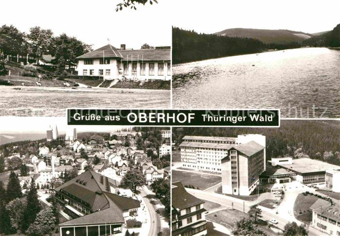 Oberhof Thueringen Haus der Freundschaft Talsperre Erholungsheim Fritz Weineck