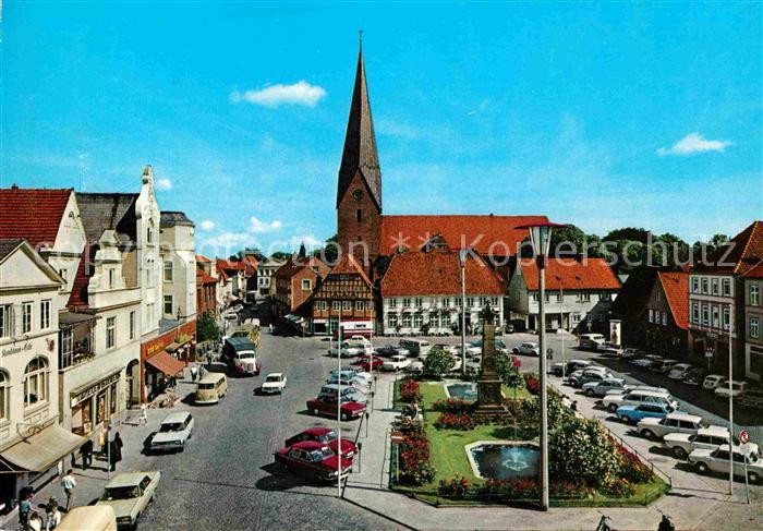 Eutin Schleswig-Holstein Markt Denkmal Kirche Rosenstadt Holsteinische Schweiz