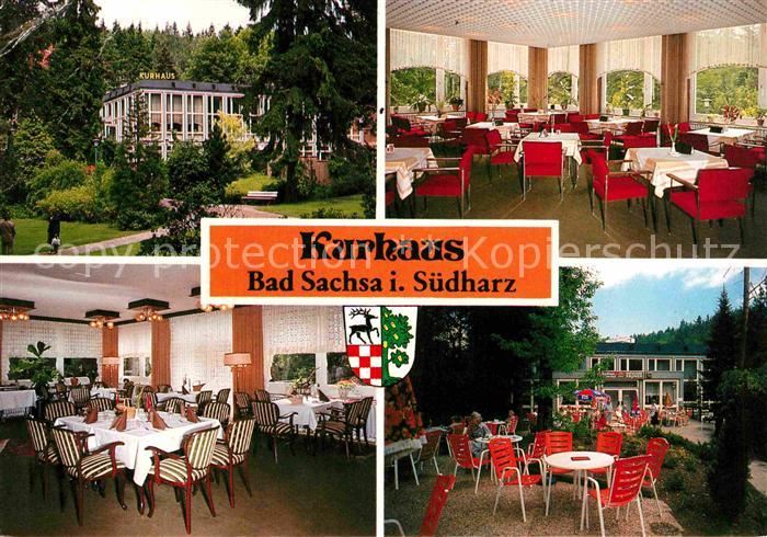 Bad Sachsa Harz Kurhaus Restaurant Terrasse