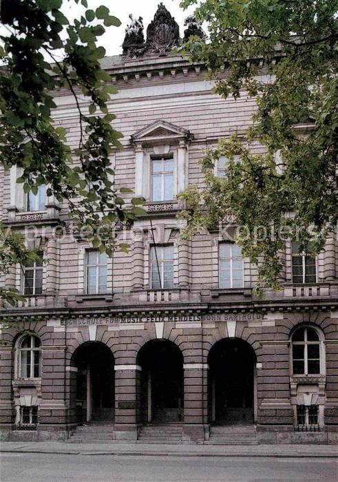 LEIPZIG Sachsen Hochschule fuer Musik und Theater Felix Mendelssohn Bartholdy