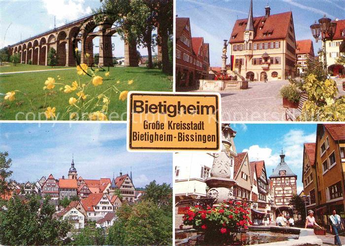 Bietigheim-Bissingen Viadukt Rathaus Altstadt Unteres Tor Brunnen Altstadt