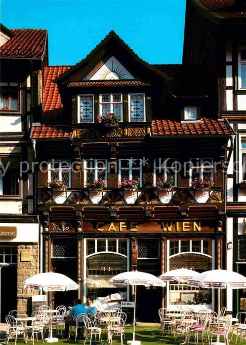 Wernigerode Harz Cafe Wien Breite Strasse erbaut 1583