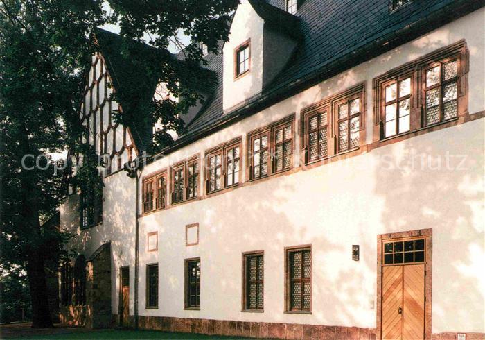 Chemnitz Schlossbergmuseum Suedfluegel mit Masswerkgiebel 16. Jhdt.