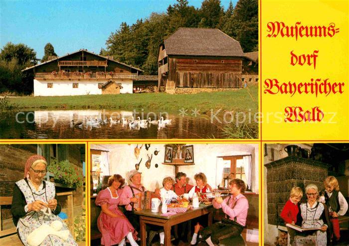 Tittling Museumsdorf Bayerischer Wald Gaststube Schwanenteich