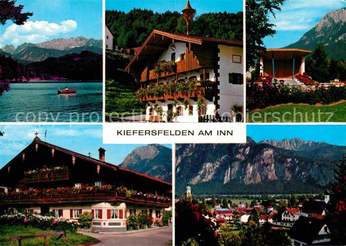 Kiefersfelden Kaisergebirge Kurpark Hechtsee Bayerisches Inntal