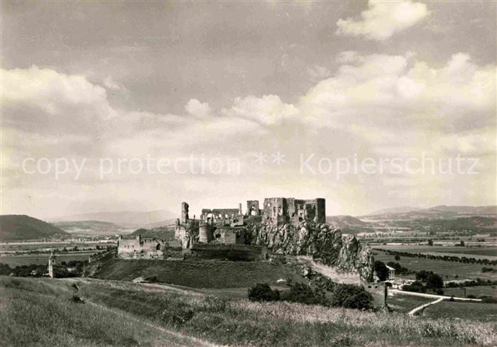 Beckov Slovakia Hrad Burgruine