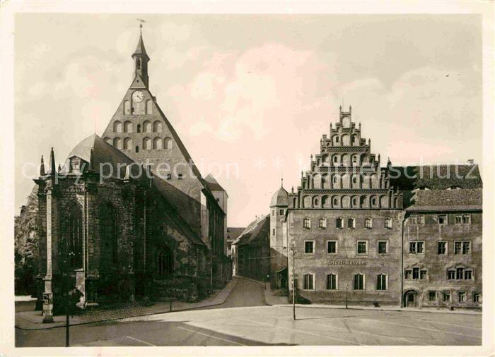 Freiberg Sachsen Dom und Thuermerei