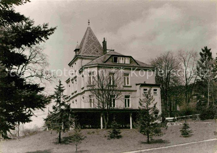 Coswig Sachsen Heilstaette Sanatorium Bruno Siegel Heim Handabzug