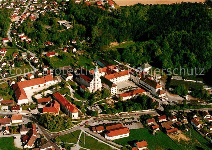 Aldersbach Ehemalige Zisterzienserabtei Fliegeraufnahme