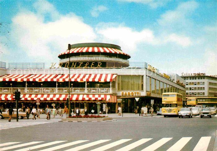 BERLIN  CITY Kranzler Eck Kurfuerstendamm Doppeldeckerbus