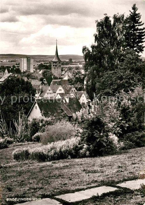 Sindelfingen Garten mit Blick auf die Stadt