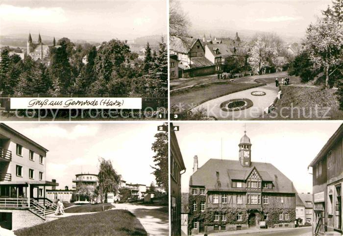 Gernrode Harz Stiftskirche St Cyriakus FDGB Ferienheim Fritz Heckert Kurpark Rat