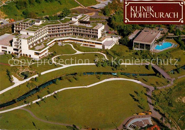 Bad Urach Klinik Hohenurach Fliegeraufnahme
