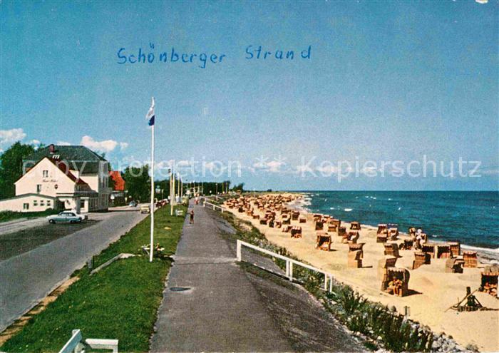 Schoenberger Strand Ostseebad Uferpromenade Strand