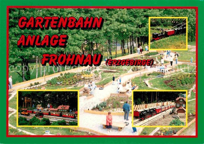 Frohnau Annaberg Gartenbahnanlage Gelaende Eisenbahn Feierabendheim Louise Otto