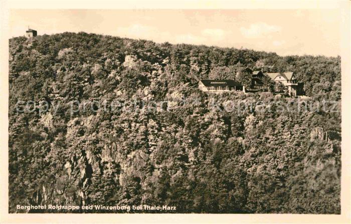Thale Harz Berghotel Rosstrappe Winzenburg