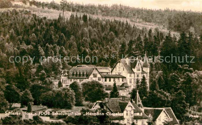 Schierke Harz FDGB Erholungsheim Hermann Gieseler