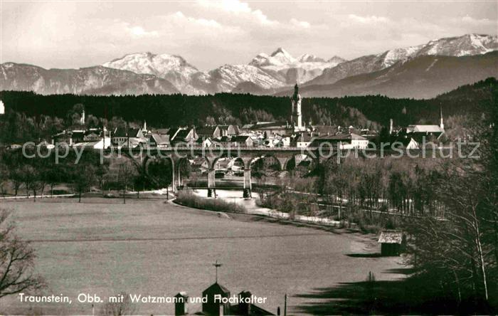 Traunstein Oberbayern Watzmann Hochkalter