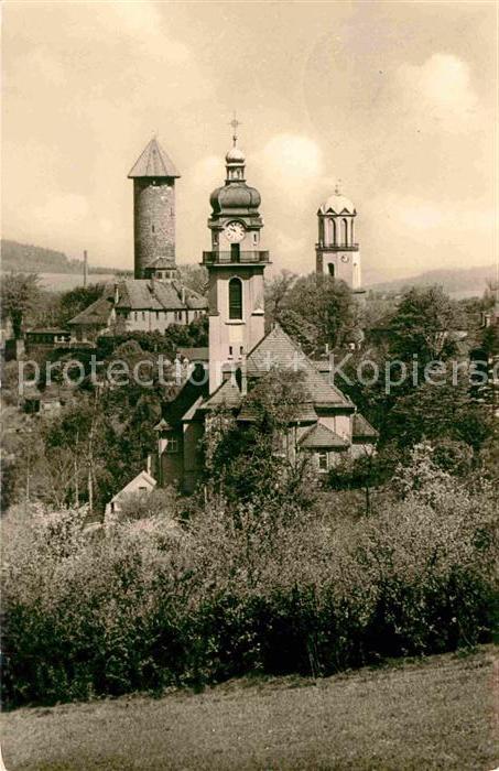 Auerbach Vogtland Drei Wahrzeichen