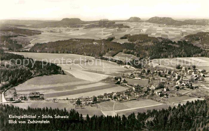 Kleingiesshuebel Blick vom Zschirnstein
